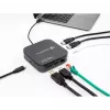 DeLOCK Thunderbolt 3 Mini dokstacija 8K DisplayPort HDMI USB LAN Audio PD 3.0