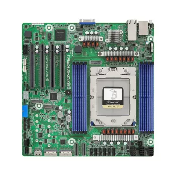 Mātesplate ASROCK TURIND8UD-2T/X550 - AMD SoC, Socket SP5, 8x DIMM, līdz 256 GB, 10GbE Intel X550-AT2