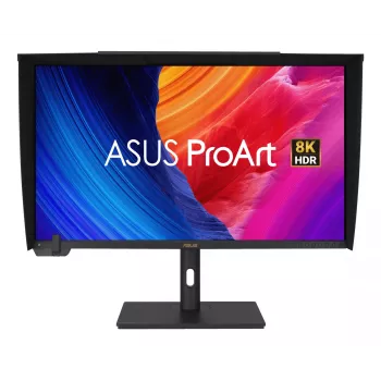 32 collu ASUS ProArt PA32KCX 8K Ultra HD (7680×4320) IPS LCD monitors, 5 ms, 1000 cd/m², USB 3.2 Gen 2, VESA, iebūvēti skaļruņi