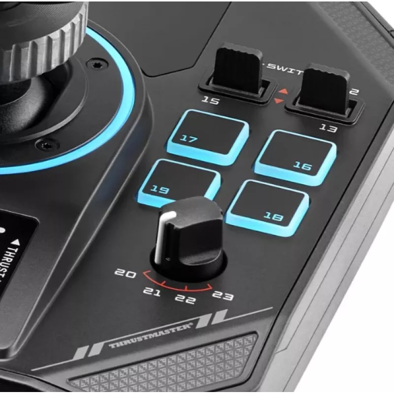 Spēļu stūres bāze Thrustmaster Sol‑R 5 Base melna USB Type‑C, analogā/digitālā, PC, 196×196×67 mm