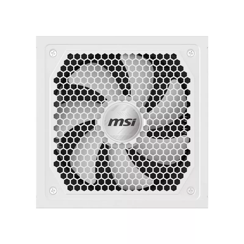 Barošanas bloks MSI MAG A1000GL PCIE5 balta 1000 W ATX 24-pin, 80 PLUS Gold, 135 mm ventilators