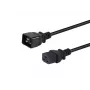 Equip 112130 strāvas kabelis melns 1,8 m IEC C20 IEC C19