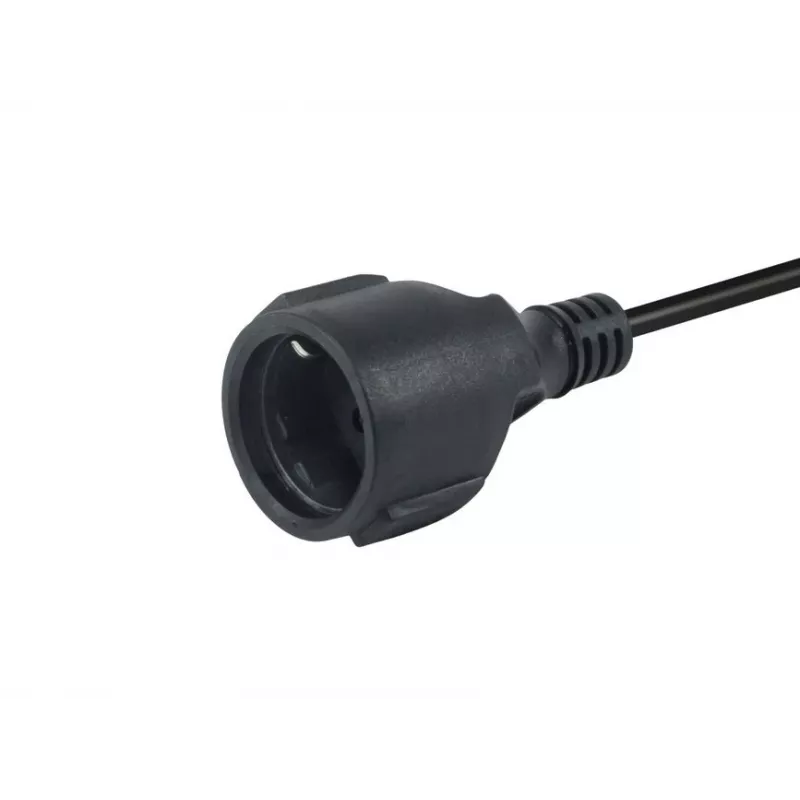 Equip 112183 strāvas kabelis melns 10 m CEE7/7 CEE7/3