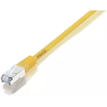 Equip Cat.5e F/UTP komutācijas kabelis, 2,0 m, dzeltens, 2 m, Cat5e, F/UTP (FTP), RJ-45, RJ-45, dzeltens