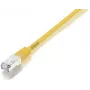 Equip Cat.5e F/UTP komutācijas kabelis, 2,0 m, dzeltens, 2 m, Cat5e, F/UTP (FTP), RJ-45, RJ-45, dzeltens