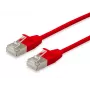 Equip Cat.6A F/FTP plāns komutācijas kabelis 1,5 m sarkans 10000 Mbit/s