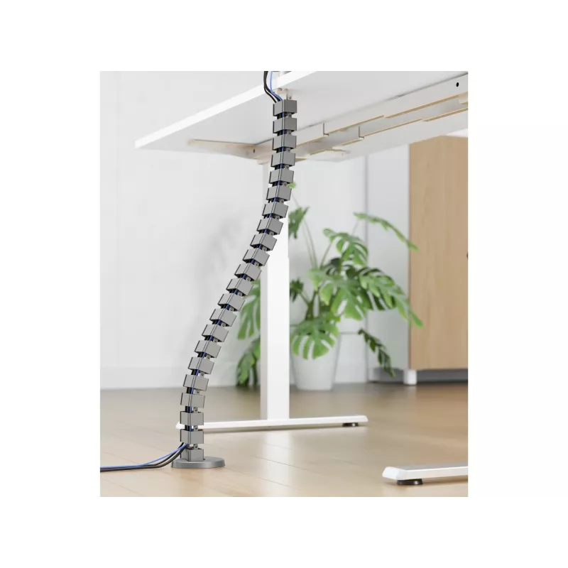 Kabeļu apvalks Equip Deluxe kabelis Management Spine pelēks
