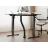 Kabeļu uzmava Equip Double-Channel kabelis Management Spine melna