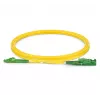 Optiskās šķiedras komutācijas kabelis EQUIP E2000/APC uz LC/APC 7.00 m SM Duplex OS2 dzeltens