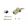 Equip DB9 uz RJ45 adapteris, sieviešu dzimuma pieslēgvieta, sērijveida, pelēks, 72x33x16mm