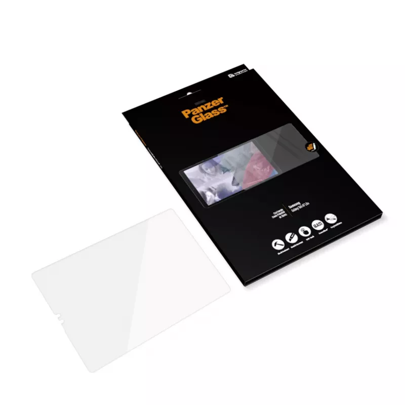 PanzerGlass ® ekrāna aizsargs Samsung Galaxy Tab A7 Lite, Samsung, Samsung - Galaxy Tab A7 Lite, Sausā uzklāšana, Skrāpējumizturīgs, Triecienizturīgs, Caurspīdīgs, 1 gab.