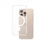 Cover PanzerGlass HardCase Transparent w. balta MagSafe iPhone 16 Pro Max
