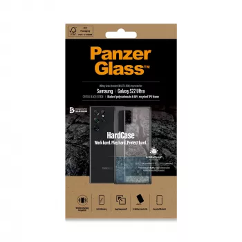 PanzerGlass ® HardCase Samsung Galaxy S22 Ultra 5G - Dūmu melns