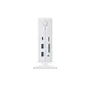D-Link DUF-E01/E klēpjdatora dokstacija/portu replikators Vadu Thunderbolt 4 Balta