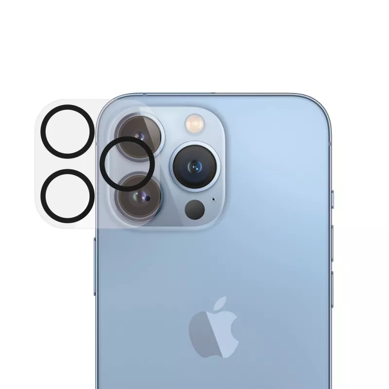 Kameras objektīva aizsargs PanzerGlass Apple iPhone 13 Pro 13 Pro Max Pret skrāpējumiem Triecienizturīgs