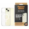 Aizsargājošs HardCase MagSafe telefona maciņš PanzerGlass iPhone 15 Plus — caurspīdīgs, pārstrādāta plastmasa, piemērots 6,69 collu ekrānam