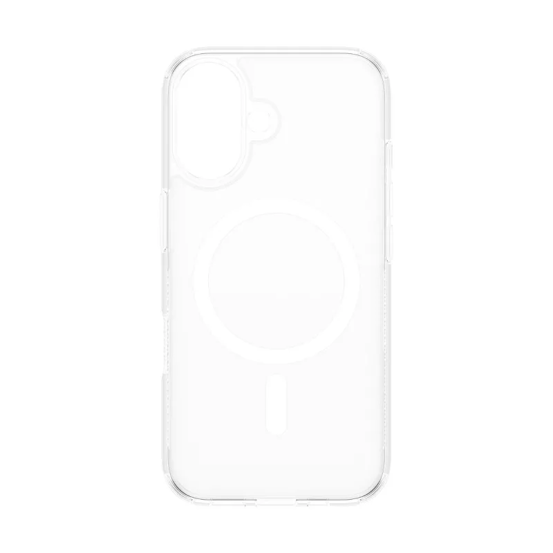 Cover PanzerGlass HardCase Transparent w. balta MagSafe iPhone '24 6.1 inch