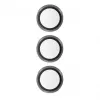 PanzerGlass Hoops kameras lēcu aizsargs Samsung Galaxy S23 FE melns izturīgs pret skrāpējumiem un triecieniem