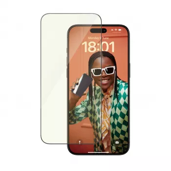 PanzerGlass ® EyeCARE™ Ekrāna aizsargs iPhone 15 Pro Max | Ultra-Wide Fit ar EasyAligner