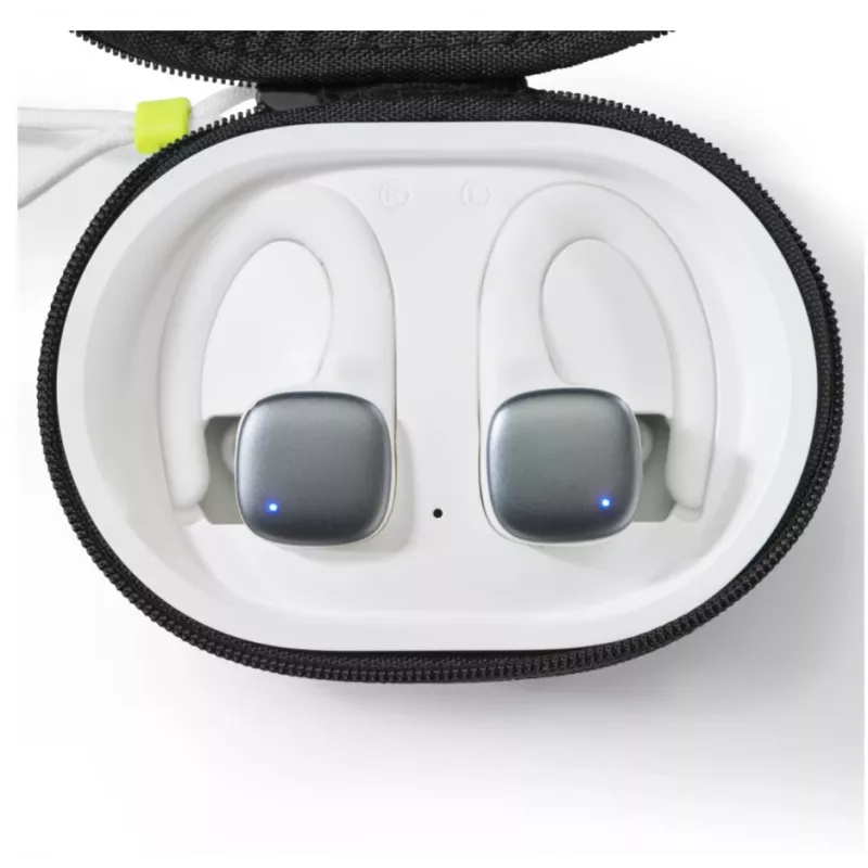 Hama Spirit Athletics austiņas True Wireless Stereo (TWS) ausu āķa sports Bluetooth balta, dzeltena