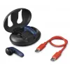 Hama Spirit Unchained austiņas True Wireless Stereo (TWS) ievietojamās Zvani/Mūzika Bluetooth Melns, Zils