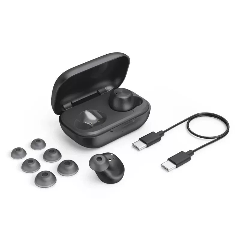Hama Spirit Chop II austiņas True Wireless Stereo (TWS) Ievietojamās Sports Bluetooth Melns