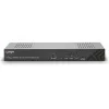 Lindy HDBaseT prezentācijas sistēma ar vadības paneli, 3840 x 2160 pikseļi, AV raidītājs un uztvērējs, 70 m, vadu, melna, balta, HDCP