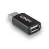 Lindy 71263 savienotāju adapteris USB Type A melns