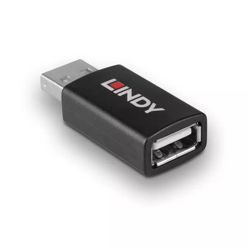 Lindy 71263 savienotāju adapteris USB Type A melns