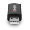 Lindy 71263 savienotāju adapteris USB Type A melns