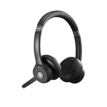 Hama BT700 Austiņas Bezvadu Galvas lente Zvani/Mūzika USB Type-C Bluetooth Melns
