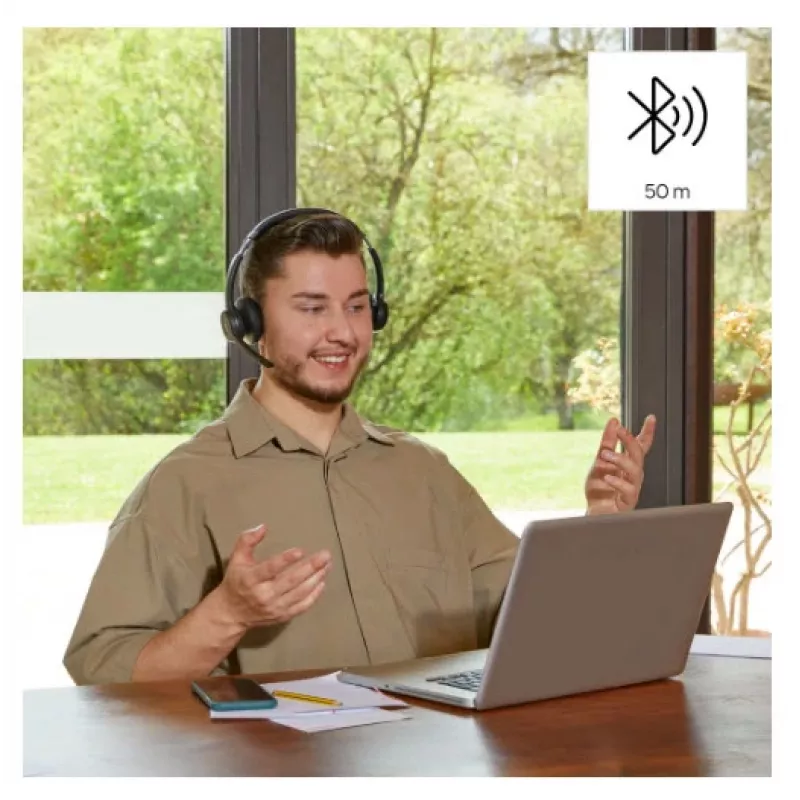 Hama BT700 Austiņas Bezvadu Galvas lente Zvani/Mūzika USB Type-C Bluetooth Melns