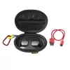 Hama Spirit Athletics austiņas True Wireless Stereo (TWS) ar auss āķi sportam Bluetooth melnas