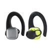 Hama Spirit Athletics austiņas True Wireless Stereo (TWS) ar auss āķi sportam Bluetooth melnas