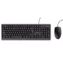 Trust TKM-250 tastatūra ar peli iekļauta Biroja USB QWERTZ vācu melna