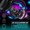 JBL Quantum One Melns, vadu, spēlēm, 20 - 20000 Hz, 526 g, austiņas, melnas