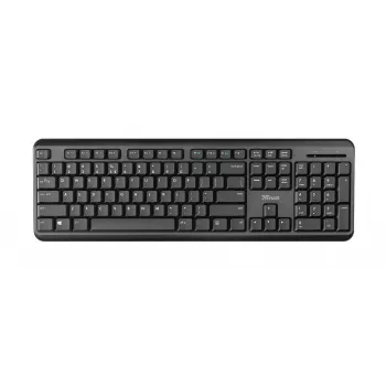 Trust Ody tastatūra birojam RF bezvadu QWERTZ vācu melna