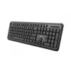 Trust Ody tastatūra birojam RF bezvadu QWERTZ vācu melna