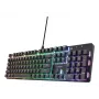Spēļu tastatūra Trust GXT 871 Zora Mechanical USB RGB Melns