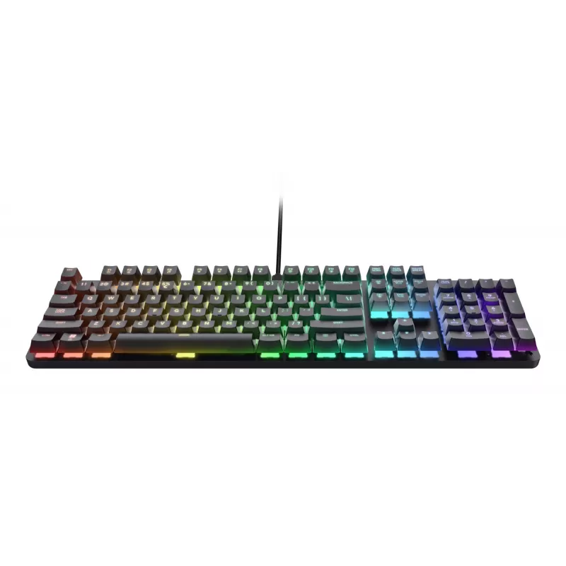 Spēļu tastatūra Trust GXT 871 Zora Mechanical USB RGB Melns