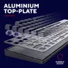 Spēļu tastatūra Trust GXT 871 Zora Mechanical USB RGB Melns