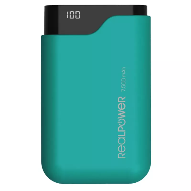 Portable baterija RealPower PB-7500C 7500 mAh