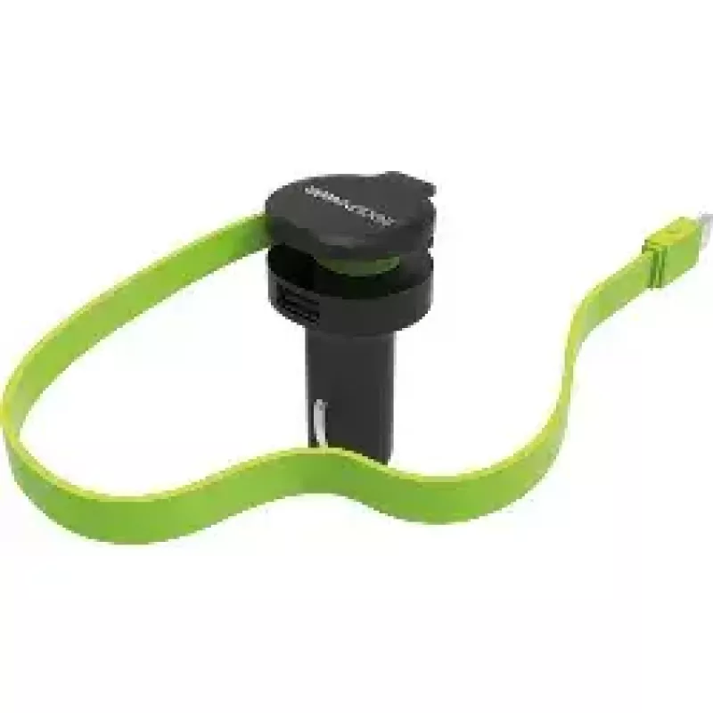 Mobilās ierīces lādētājs RealPower 257636 Universal Melns zaļa