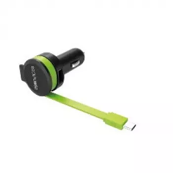 Mobilās ierīces lādētājs RealPower 257636 Universal Melns zaļa
