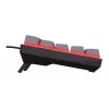 Trust GXT 867 Acira klaviatūra spēlēm USB QWERTZ vācu Melna Pelēka 60% mehāniski RGB