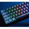 Trust GXT 867 Acira klaviatūra spēlēm USB QWERTZ vācu Melna Pelēka 60% mehāniski RGB