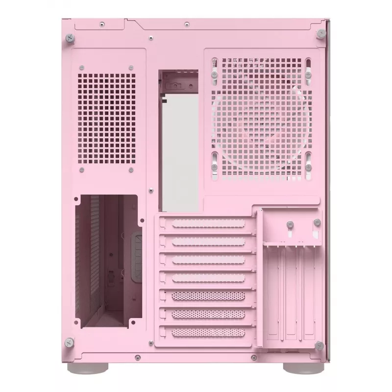 PC korpuss COUGAR Gaming FV150 RGB Midi Tower rozā krāsā