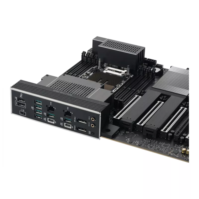 Mātesplate ASUS PRO WS W890-SAGE — Intel W890, LGA 4710-2, CEB, 8× DIMM, DDR5, četrkanālu, 2.5G un 10G Ethernet