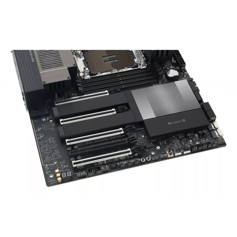 Mātesplate ASUS PRO WS W890-SAGE — Intel W890, LGA 4710-2, CEB, 8× DIMM, DDR5, četrkanālu, 2.5G un 10G Ethernet