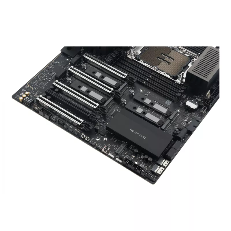 Mātesplate ASUS PRO WS W890-SAGE — Intel W890, LGA 4710-2, CEB, 8× DIMM, DDR5, četrkanālu, 2.5G un 10G Ethernet